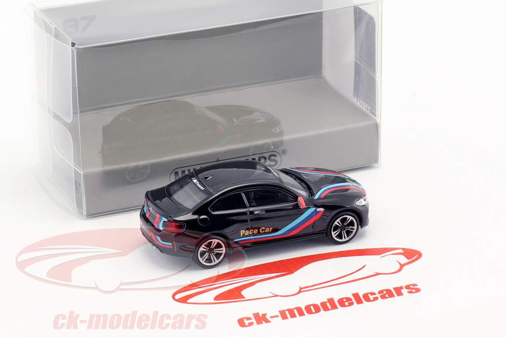 BMW M2 Pace Car 2016 schwarz 1:87 Minichamps