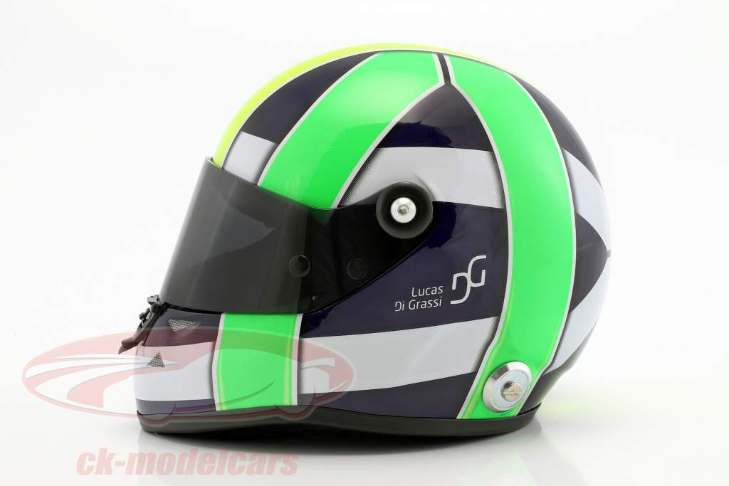 Lucas di Grassi чемпион мира FIA-Formel E 2017 шлем 1:2 Schuberth