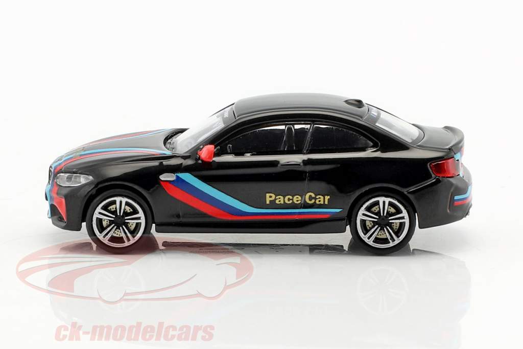 BMW M2 Pace Car 2016 schwarz 1:87 Minichamps