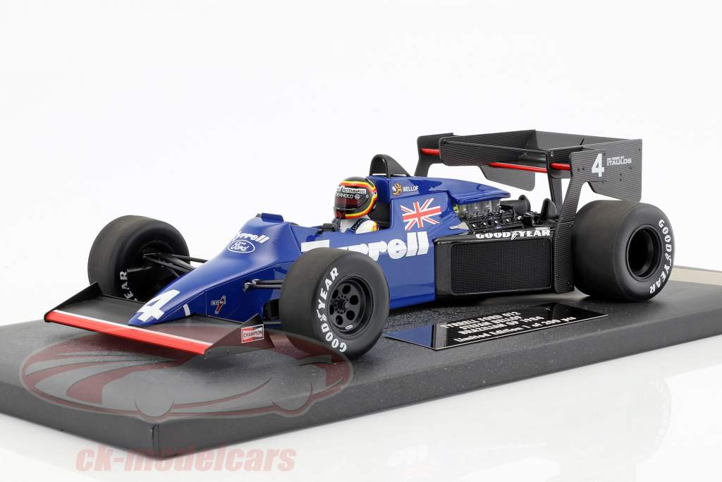 Stefan Bellof Tyrrell 012 #4 Brésil GP formule 1 1984 1:18 Minichamps