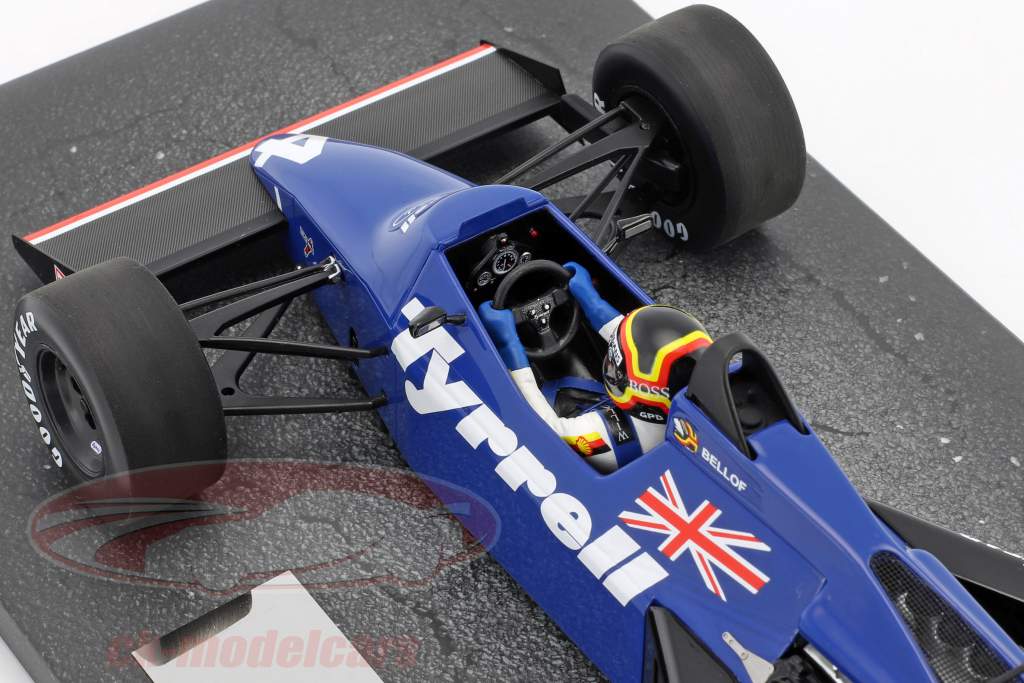Stefan Bellof Tyrrell 012 #4 Brasil GP Fórmula 1 1984 1:18 Minichamps
