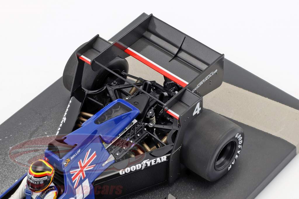 Stefan Bellof Tyrrell 012 #4 Brésil GP formule 1 1984 1:18 Minichamps