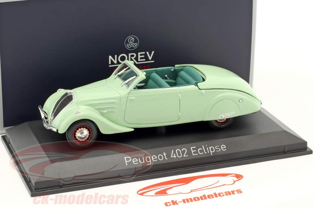 Peugeot 402 Eclipse année de construction 1937 menthe vert 1:43 Norev
