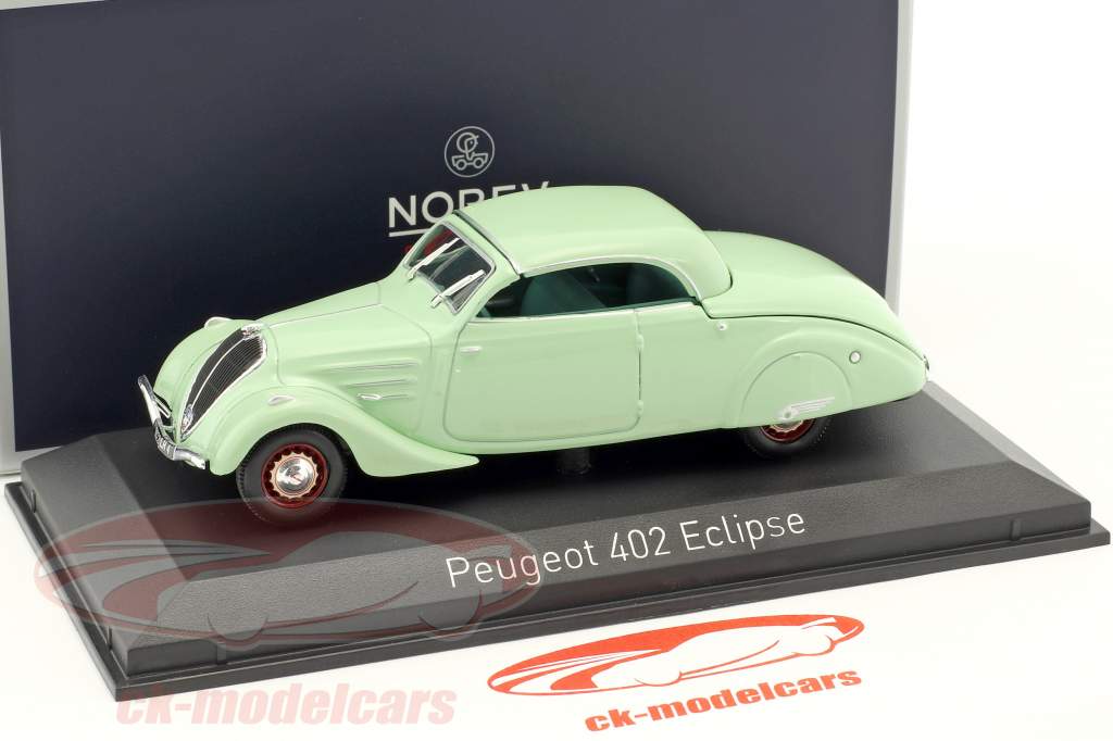 Peugeot 402 Eclipse année de construction 1937 menthe vert 1:43 Norev