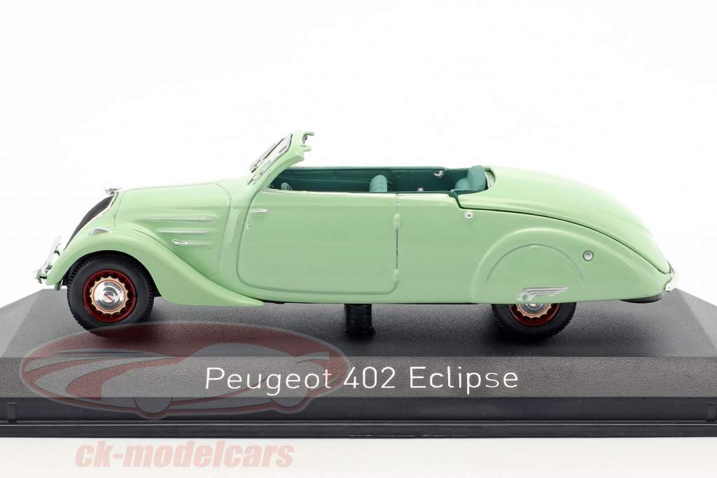 Peugeot 402 Eclipse année de construction 1937 menthe vert 1:43 Norev