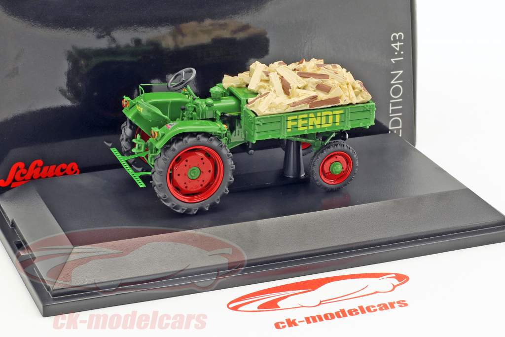Fendt support d'équipement Scheitholz vert 1:43 Schuco