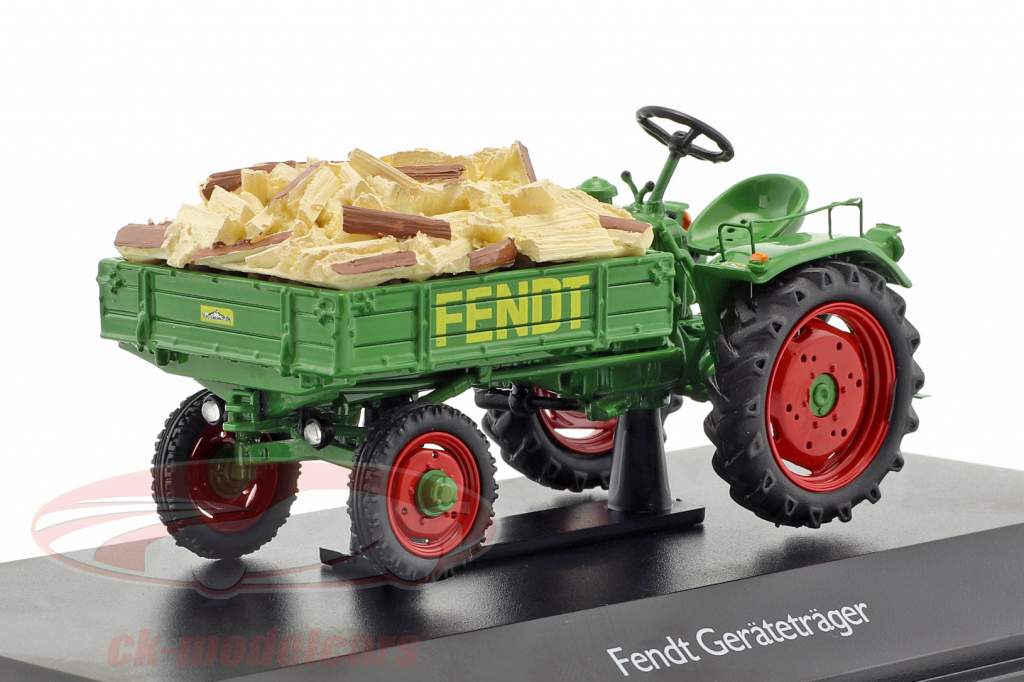Fendt 设备机架 Scheitholz 绿 1:43 Schuco