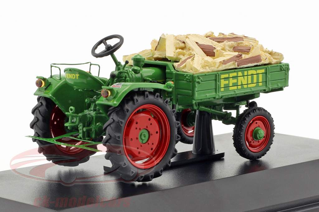 Fendt support d'équipement Scheitholz vert 1:43 Schuco