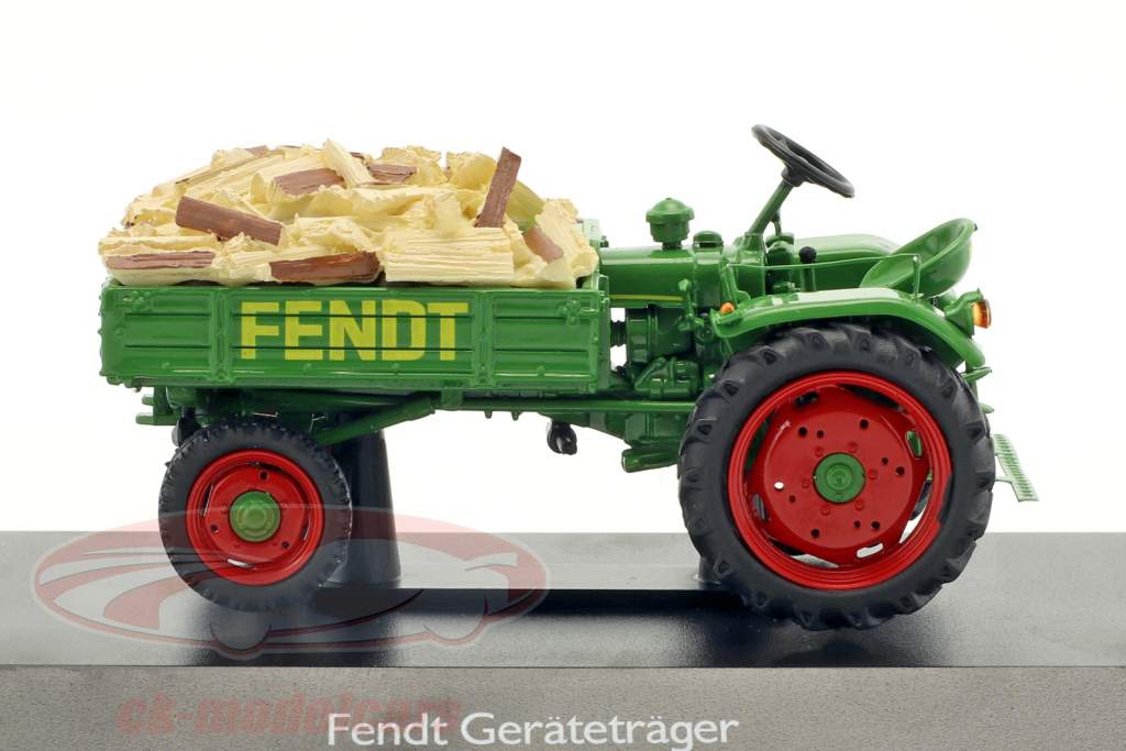 Fendt support d'équipement Scheitholz vert 1:43 Schuco