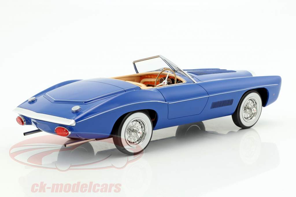 Bugatti T101C Exner-Ghia Spider Baujahr 1966 blau 1:18 Matrix