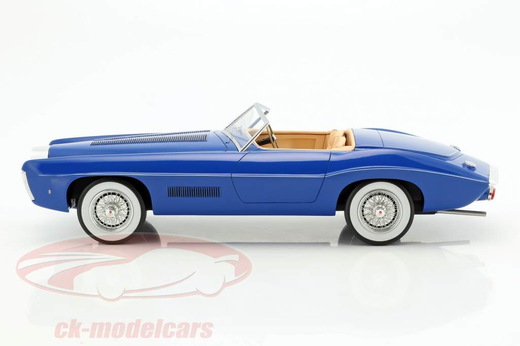 Bugatti T101C Exner-Ghia Spider Baujahr 1966 blau 1:18 Matrix