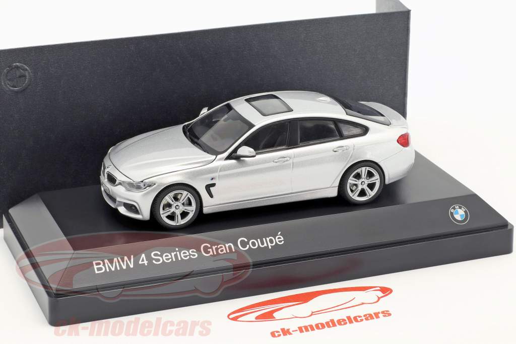 宝马4系 (F36) 四门轿跑车 Gran Coupe 银色 1:43 京商 Kyosho
