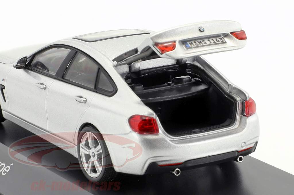 宝马4系 (F36) 四门轿跑车 Gran Coupe 银色 1:43 京商 Kyosho