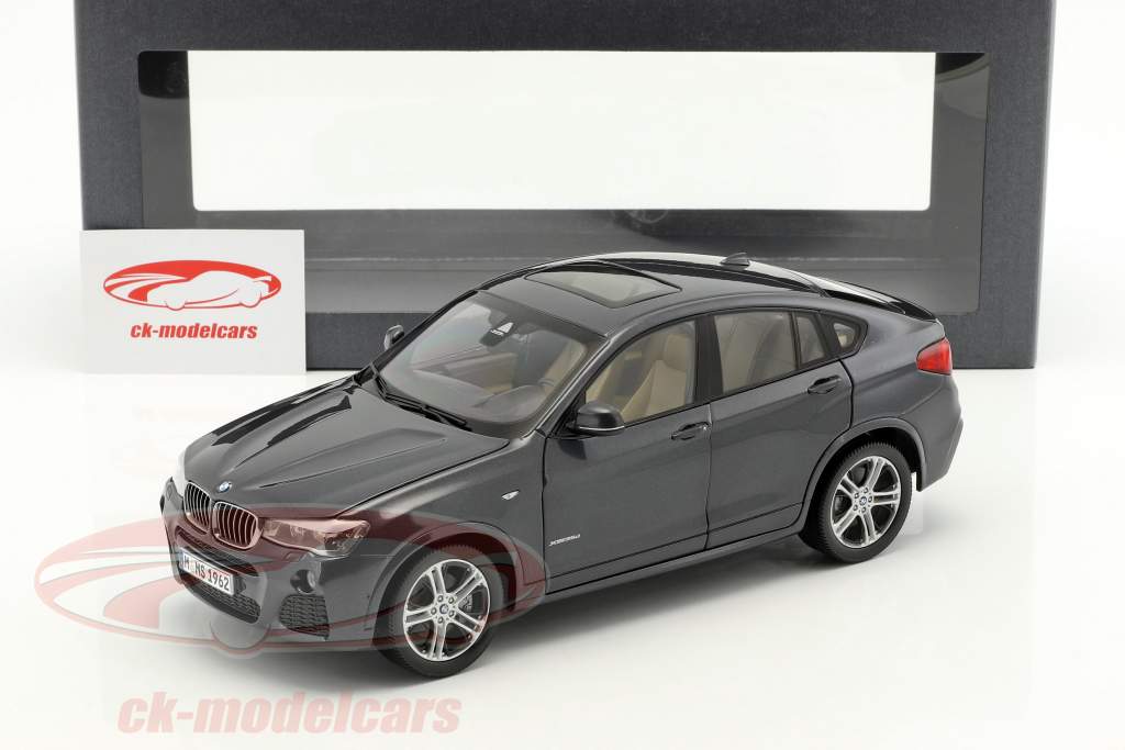 BMW X4 F26 Year 2014 sophisto grey metallic 1:18 ParagonModels