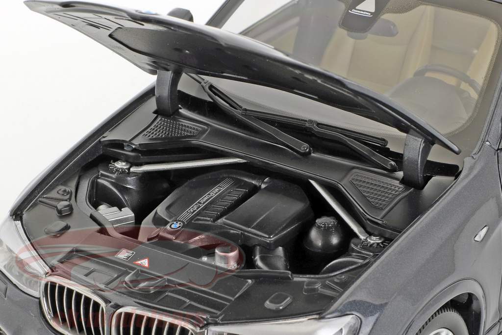 BMW X4 F26 Jaar 2014 Sophisto grijs metalen 1:18 ParagonModels