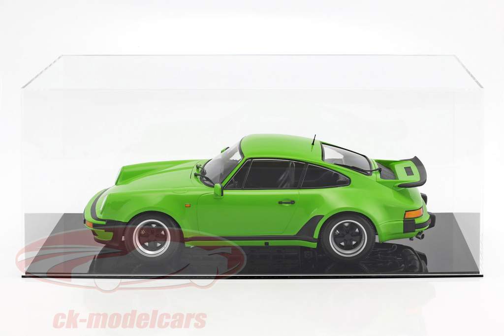 alto qualidade mostruário para 1 Modelcar em escala 1:12 ou 2 modelcars em escala 1:18 preto SAFE