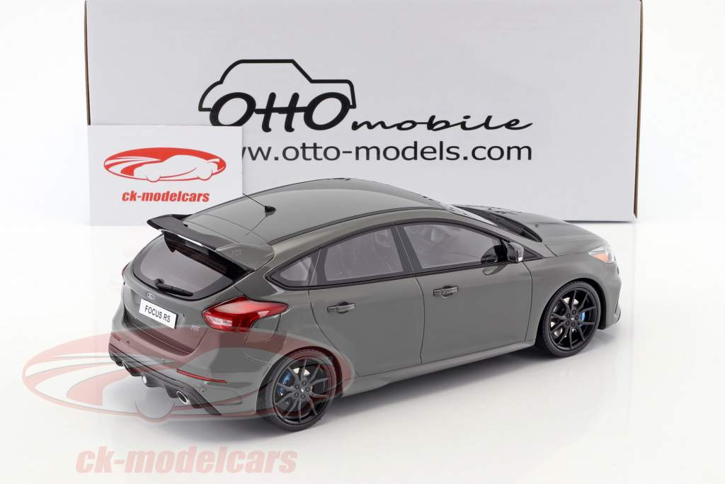 Ford Focus RS Baujahr 2017 grau 1:18 OttOmobile