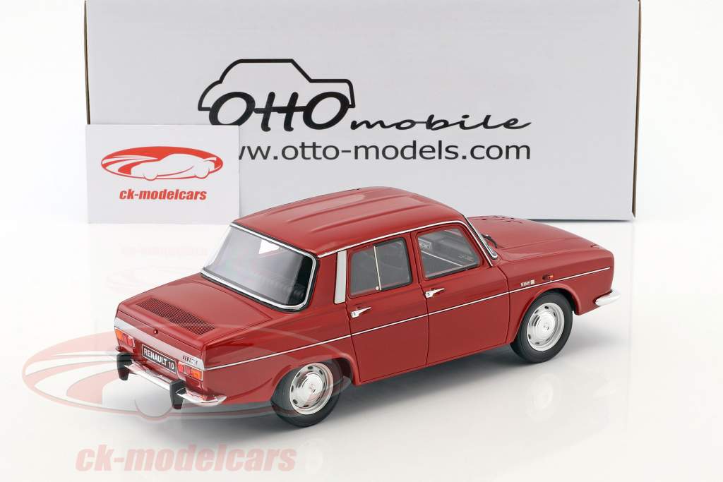 Renault 10 año de construcción 1969 rojo 1:18 OttOmobile
