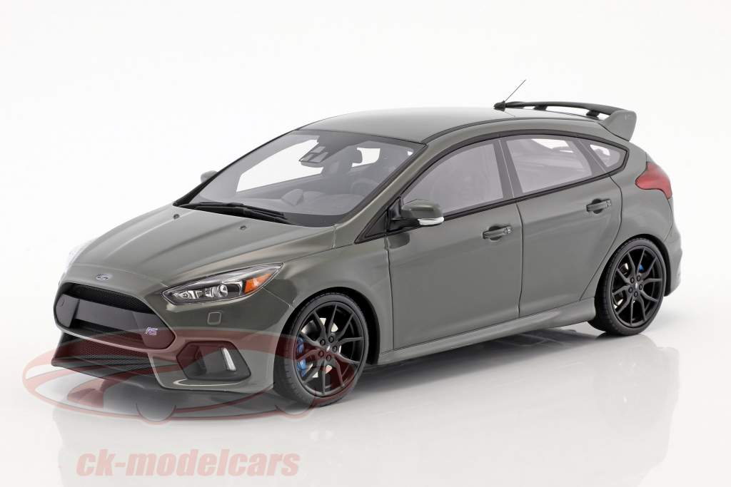 Ford Focus RS Baujahr 2017 grau 1:18 OttOmobile