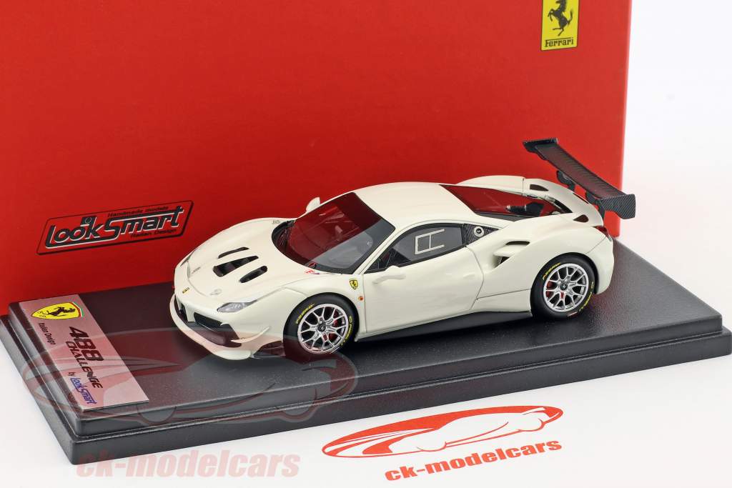 Ferrari 488 Challenge avus blanco 1:43 LookSmart