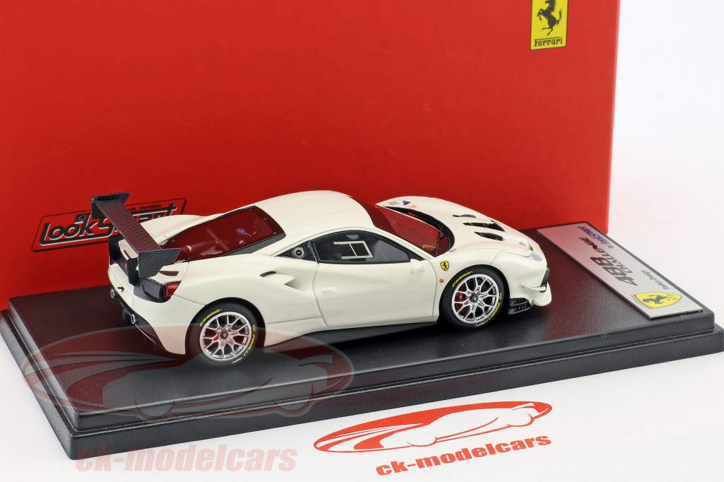 Ferrari 488 Challenge avus branco 1:43 LookSmart