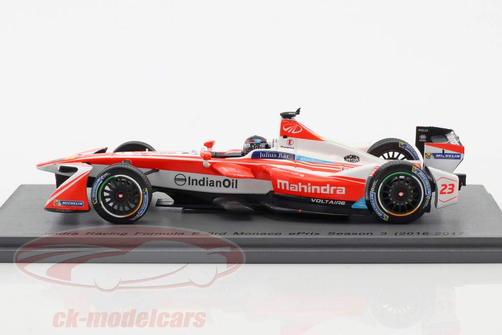 Nick Heidfeld #23 3e Monaco ePrix Season 3 formule E 2016/17 1:43 Spark