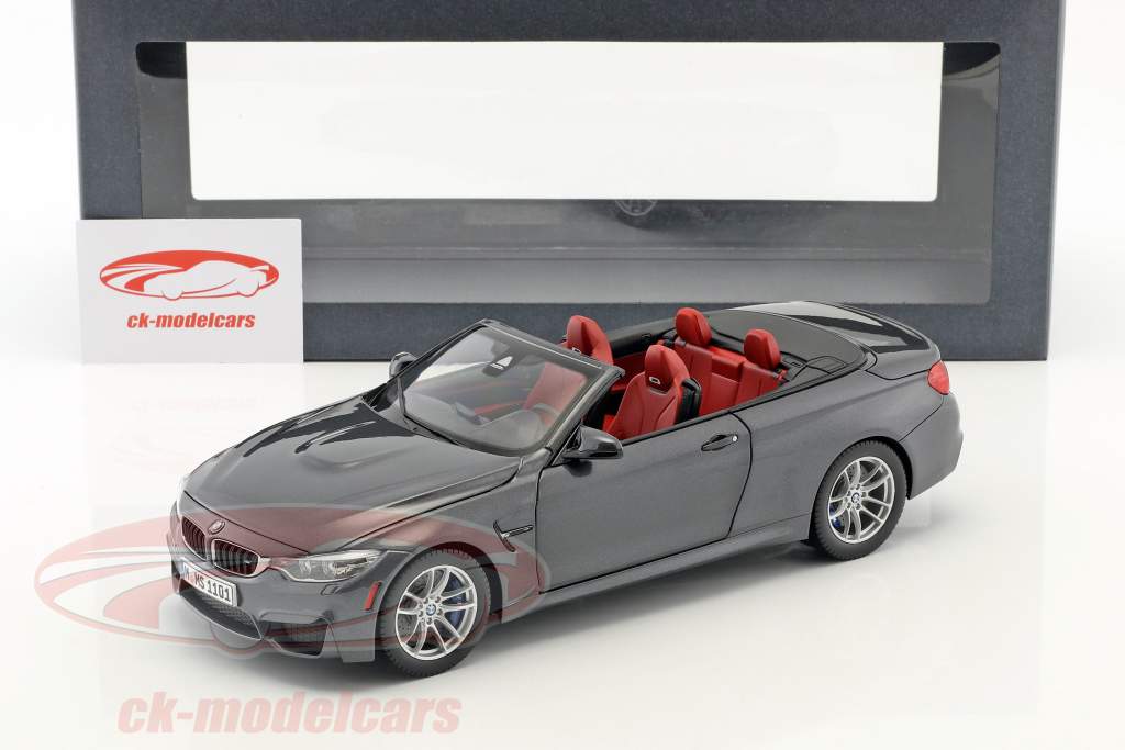 BMW M4 Convertible gris 1:18 ParagonModels