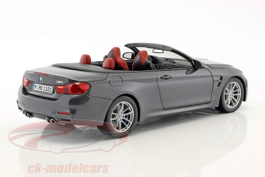 BMW M4 Convertible gris 1:18 ParagonModels