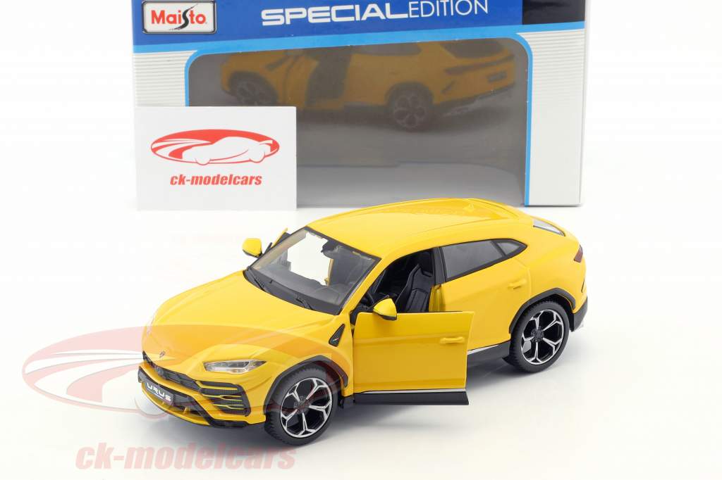 Lamborghini Urus amarillo 1:24 Maisto