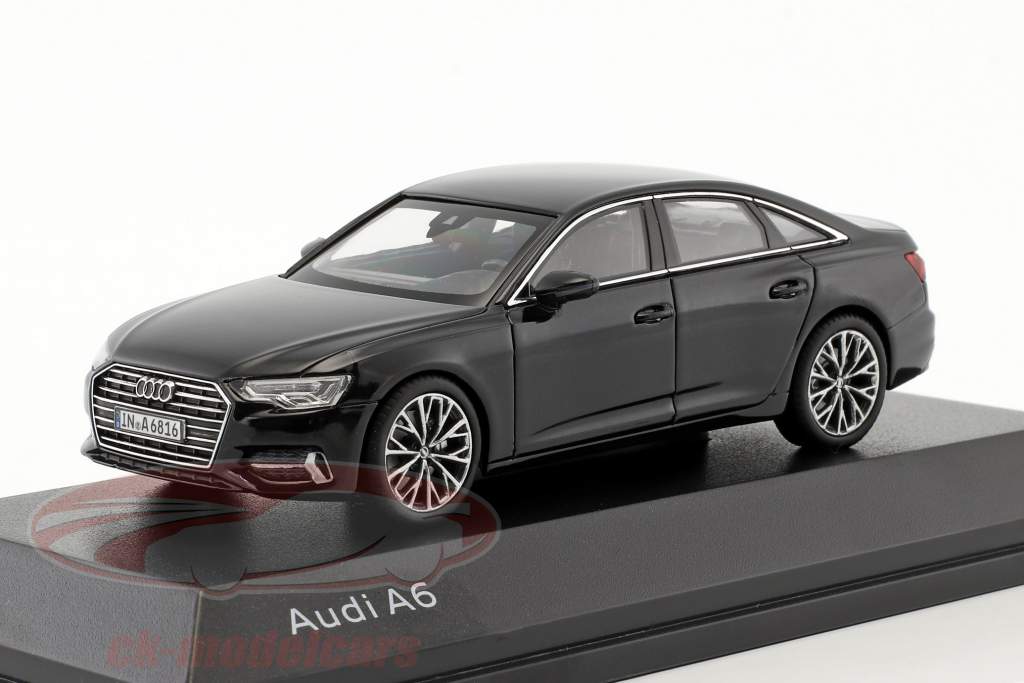 Audi A6 C8 Limousine mythos schwarz 1:43 iScale