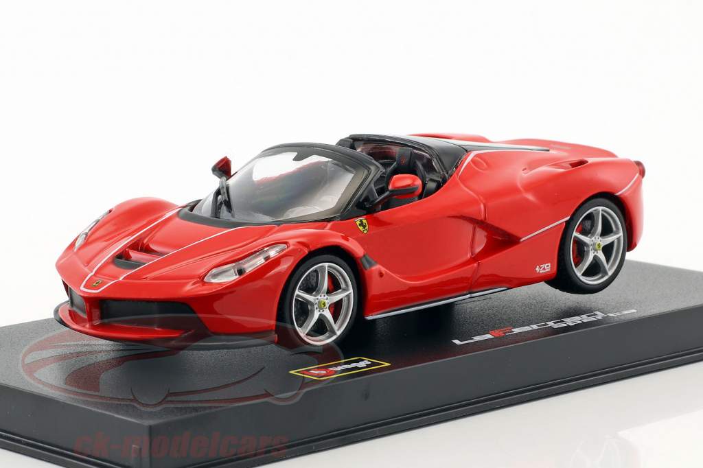 Ferrari LaFerrari Aperta rojo 1:43 Bburago Signature