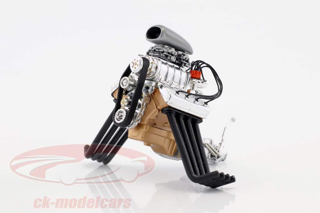 Blown Altered Drag Engine and transmission (from GMP18880) 1:18 GMP