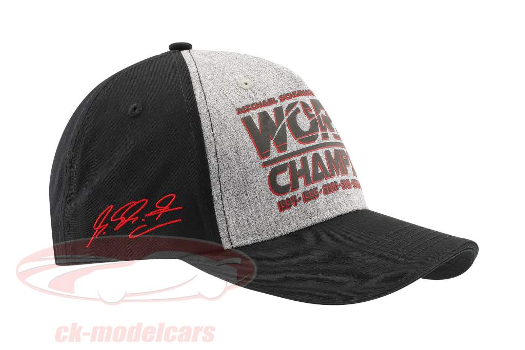 Michael Schumacher Cap Racing / formule 1 monde champion 1994, 1995, 2000, 2001, 2002, 2003, 2004
