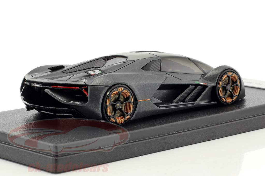 Lamborghini Terzo Millennio måtten grå 1:43 LookSmart