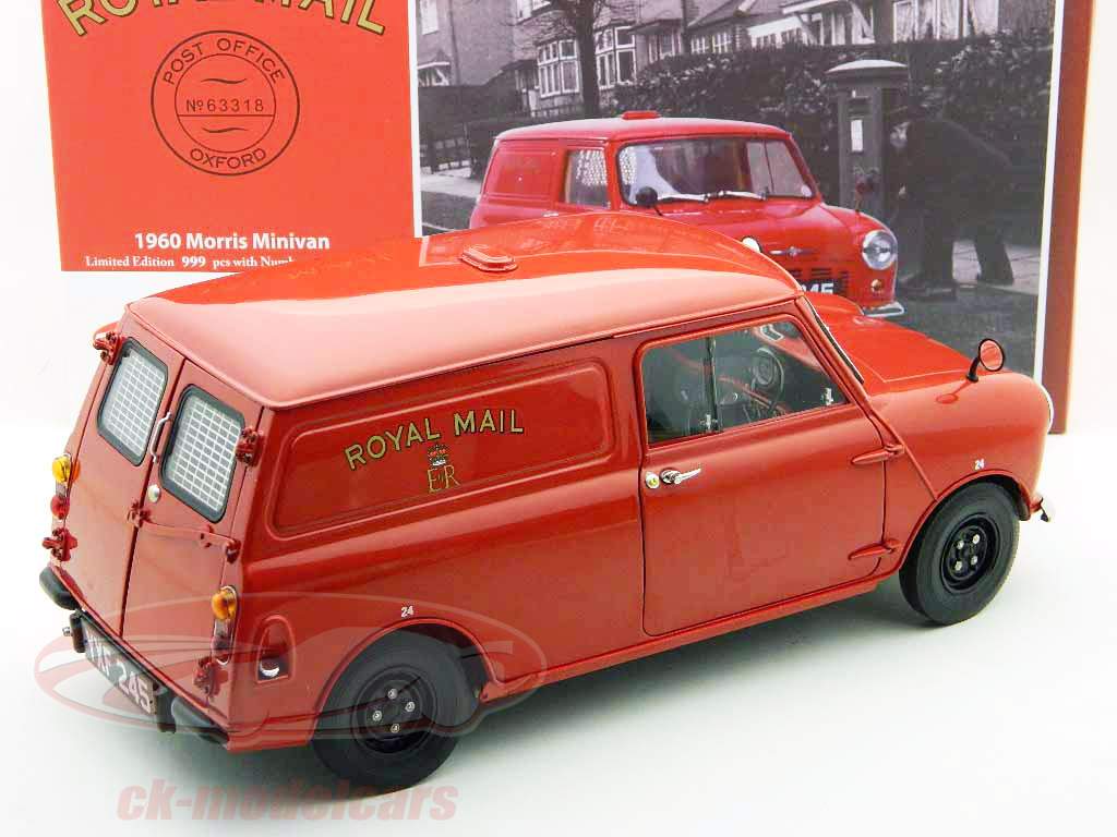 Morris Minivan Bj. 1960 Royal Mail rouge 1:12 SunStar