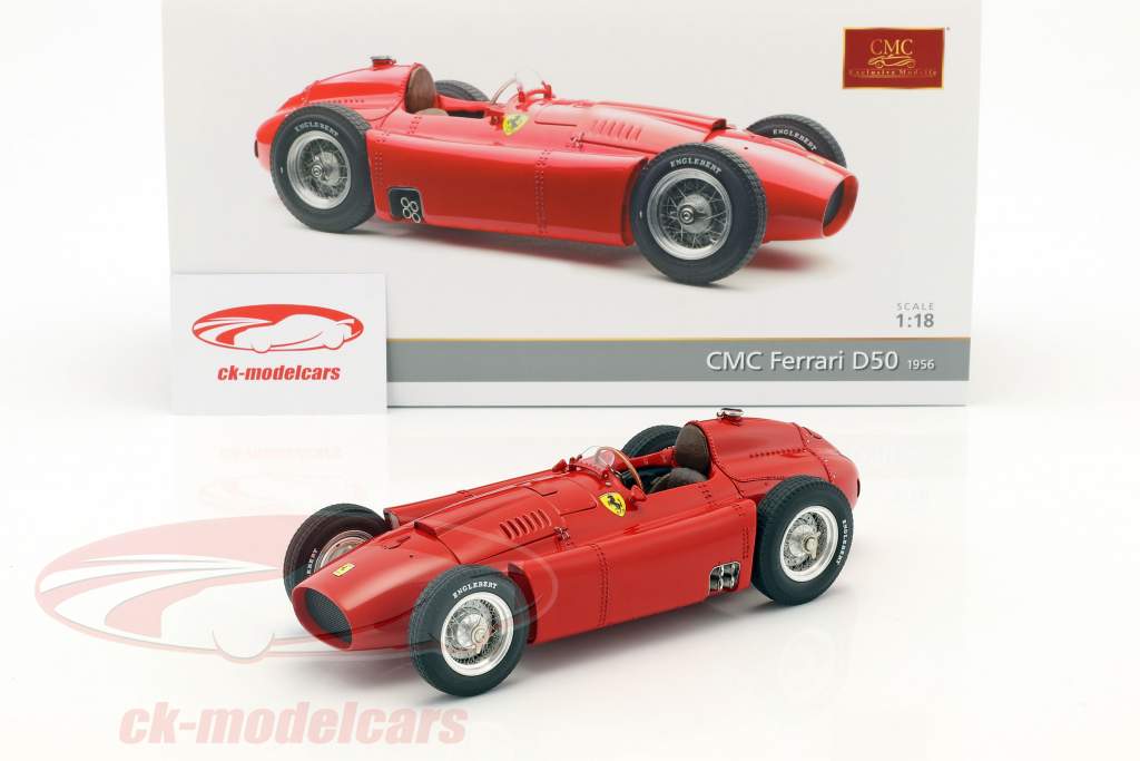 Ferrari D50 Formula 1 1956 red 1:18 CMC