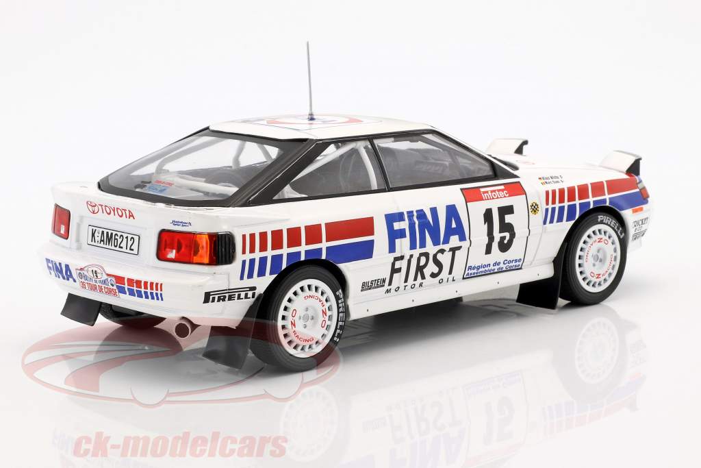 Toyota Celica GT-4 #15 4ª Tour de Corse 1991 Duez, Wicha 1:18 Triple9