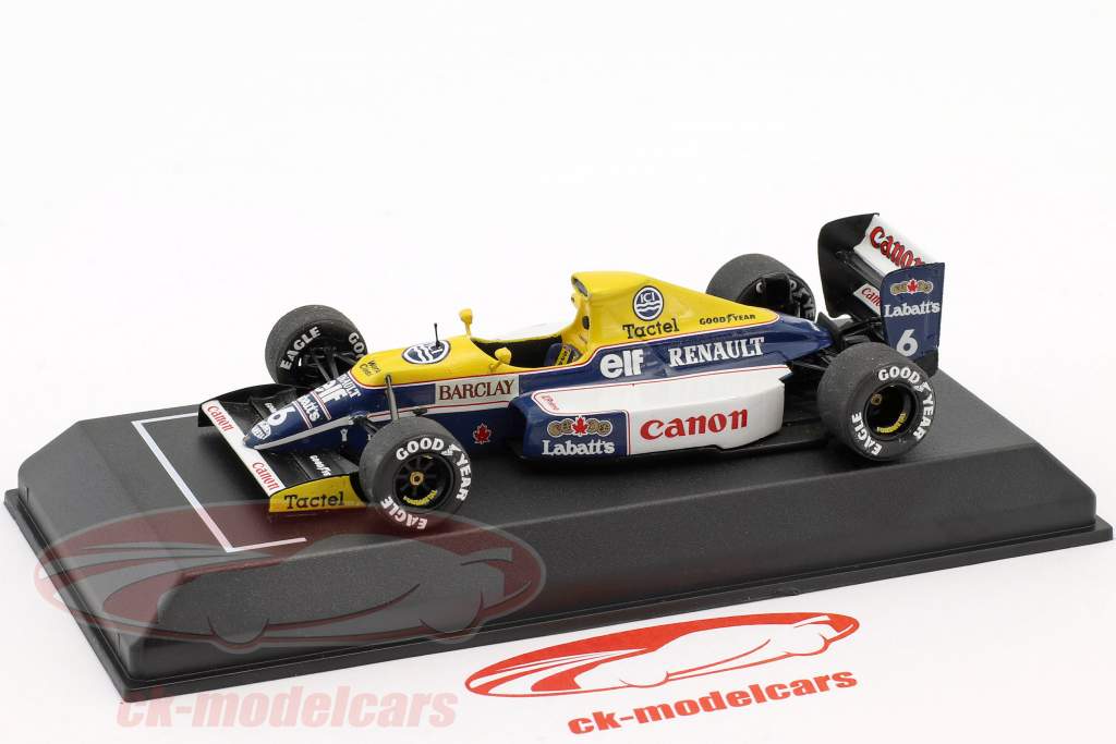 TAMEO 1/43 ウィリアム　ルノー　FW 13 Tameo 1/43 Williams Renault FW13 Cannon Formula One metal