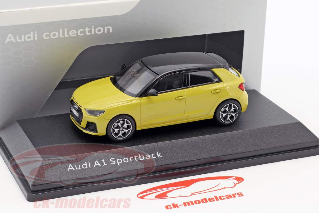 Audi A1 Sportback Phyton giallo 1:43 iScale