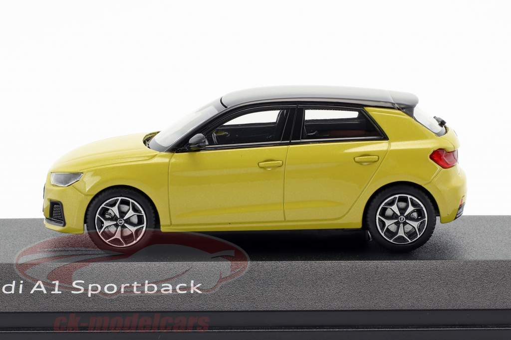 Audi A1 Sportback Phyton giallo 1:43 iScale
