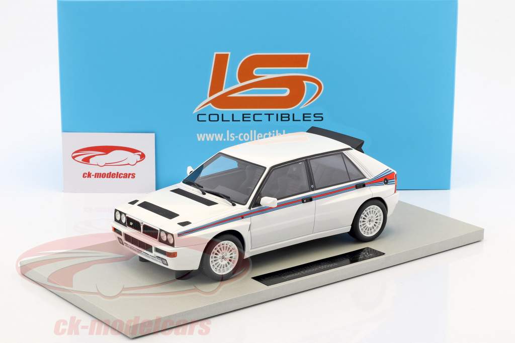 Lancia Delta Integrale Evolution II Martini 5 Год постройки 1993 белый 1:18 LS Collectibles