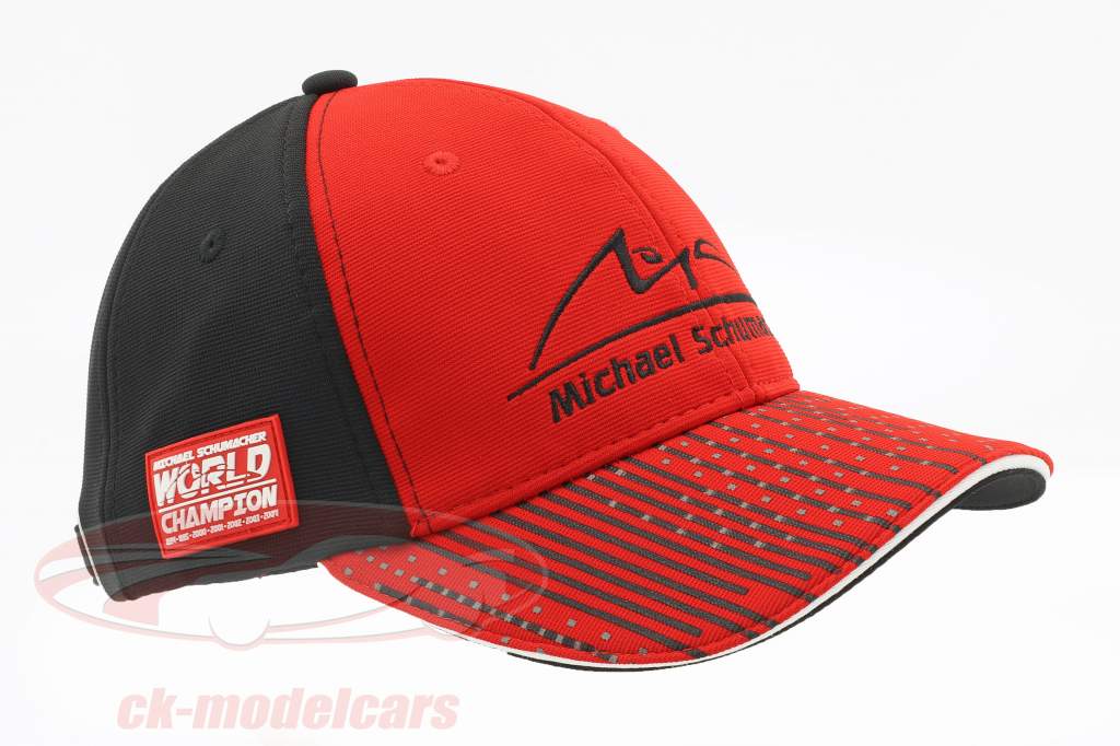 Michael Schumacher chapeau Speedline rouge / noir