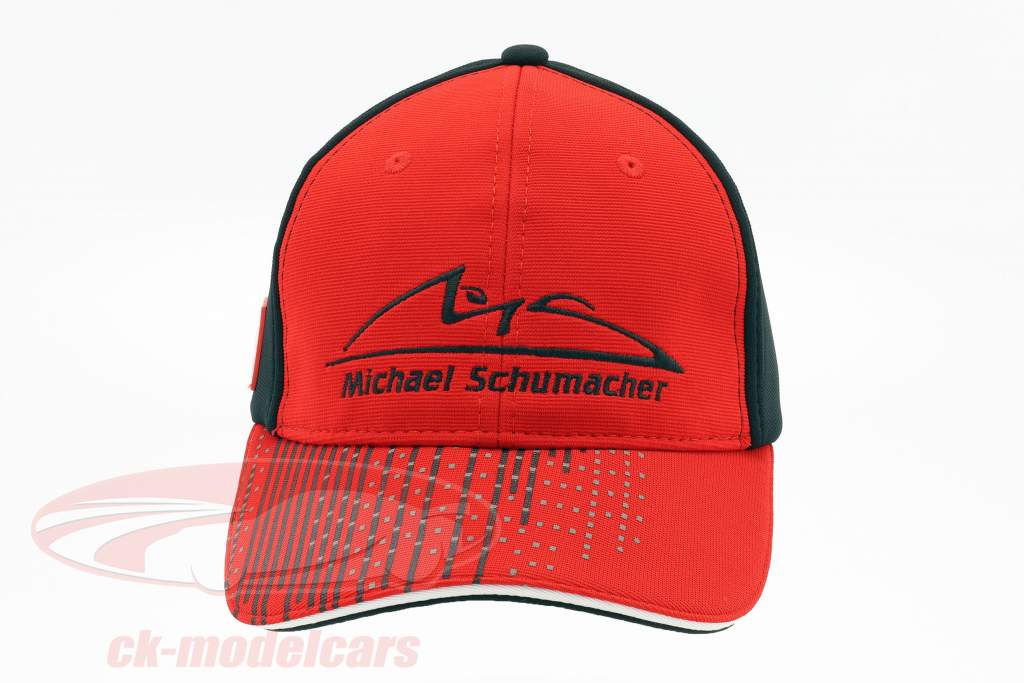 Michael Schumacher chapeau Speedline rouge / noir