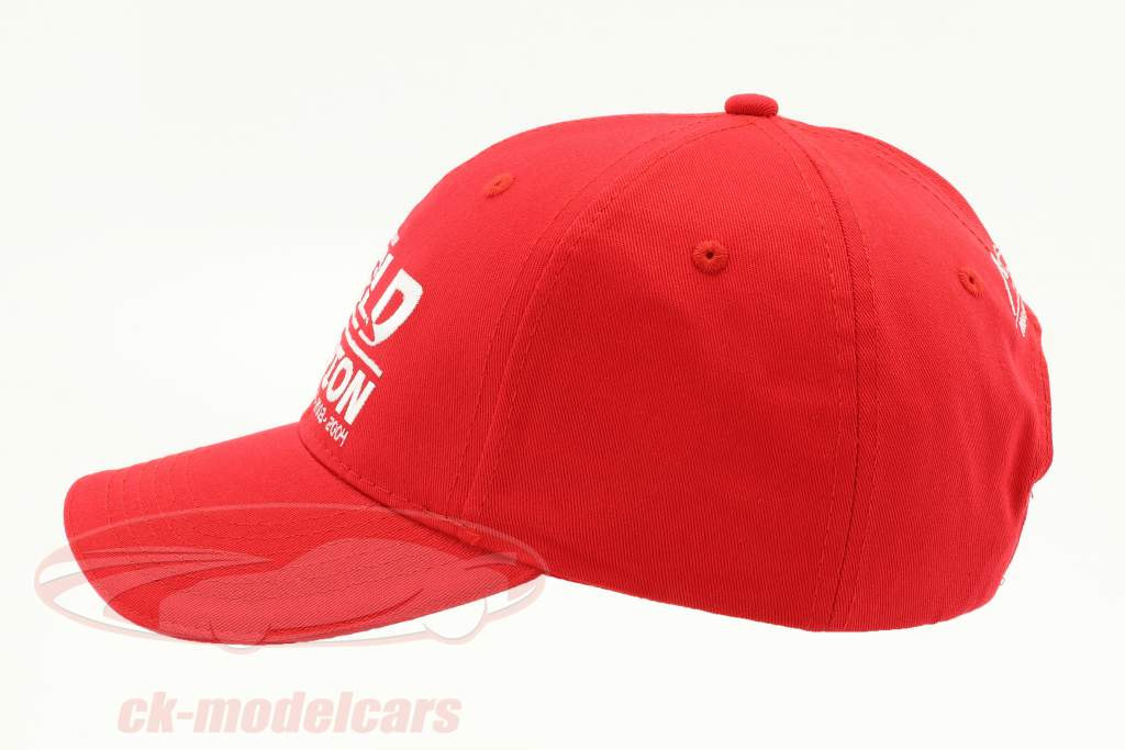 Michael Schumacher berretto World Champion rosso