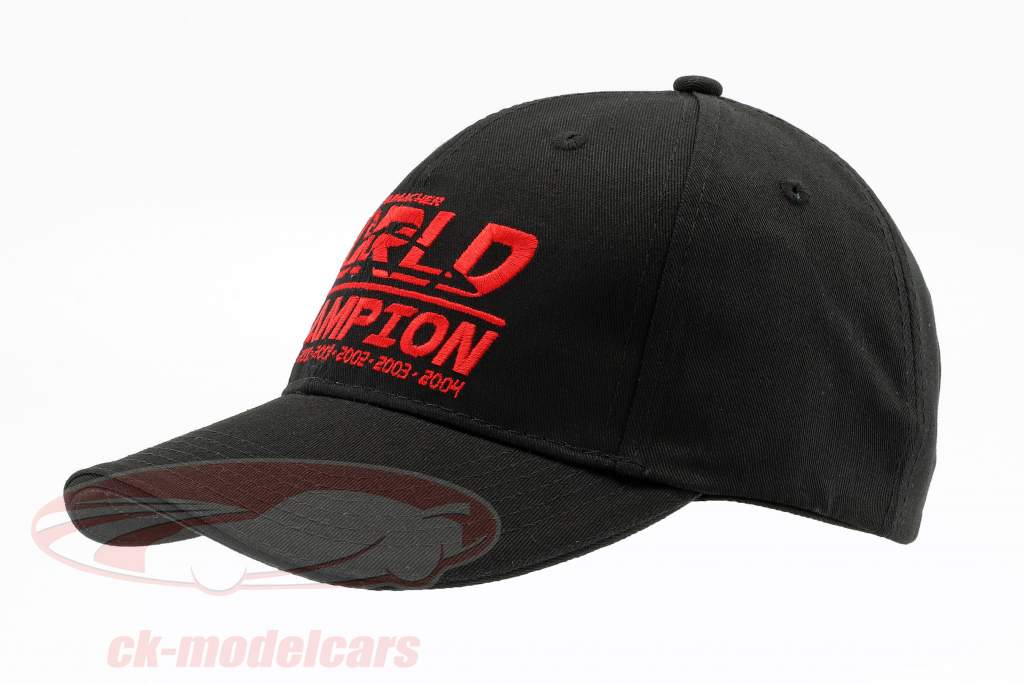 Michael Schumacher Cap World Champion schwarz