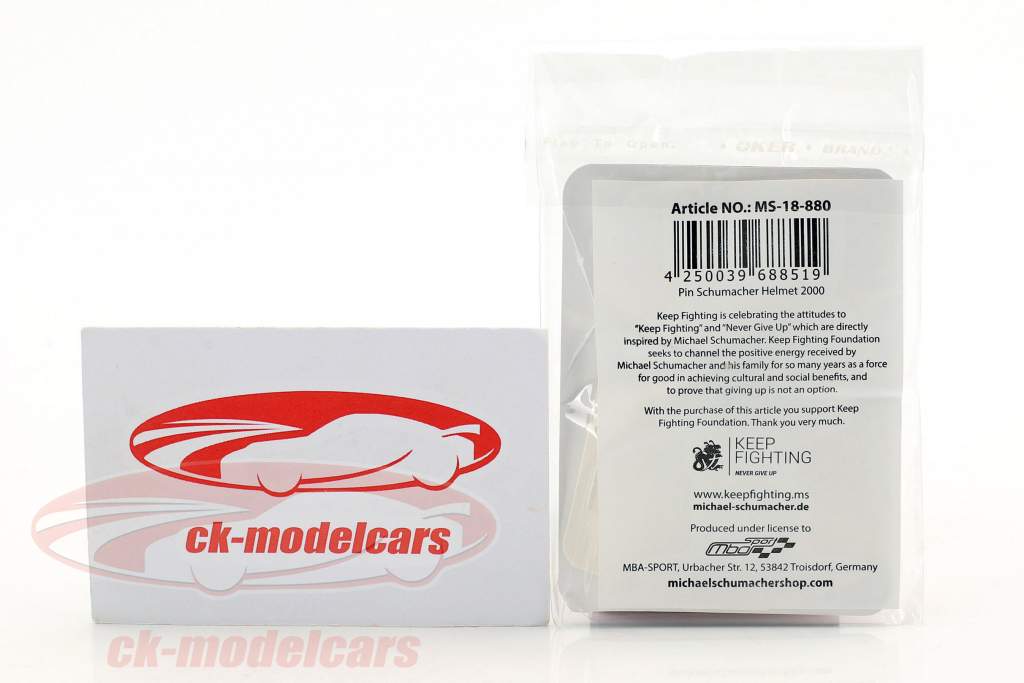 Michael Schumacher Pin casque 2000 rouge