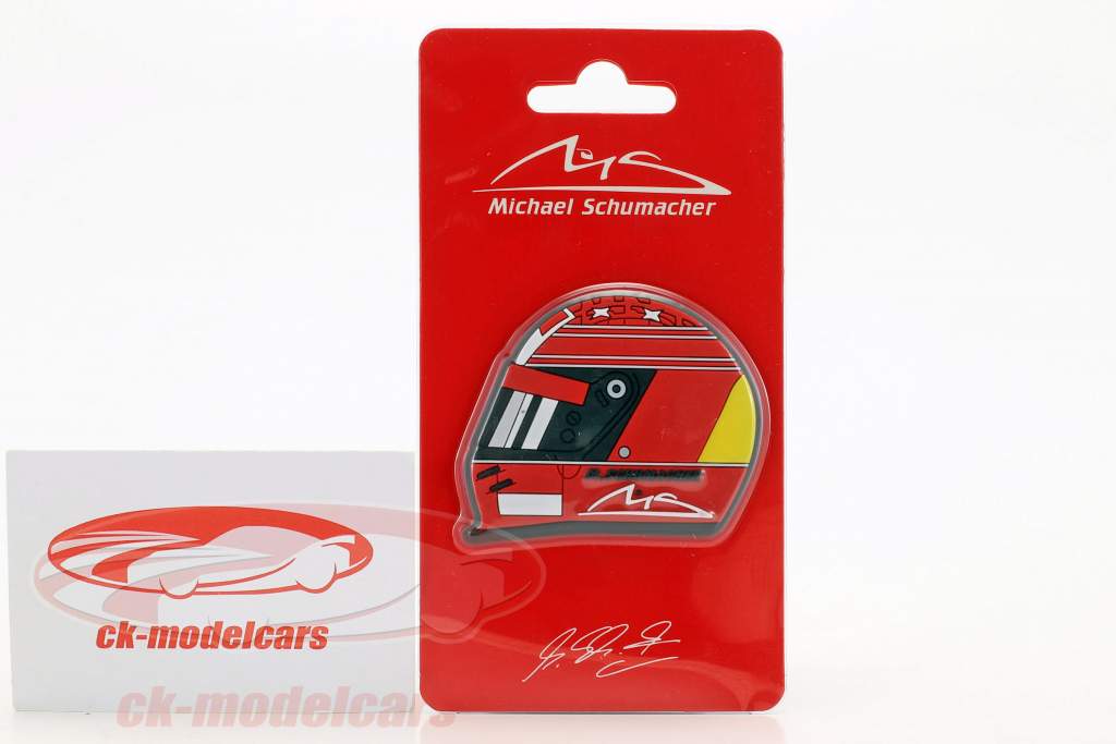 Michael Schumacher nevera imán casco 2000 rojo