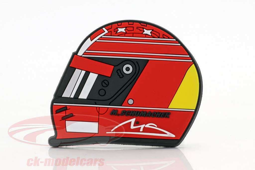 Michael Schumacher frigo magnete casco 2000 rosso