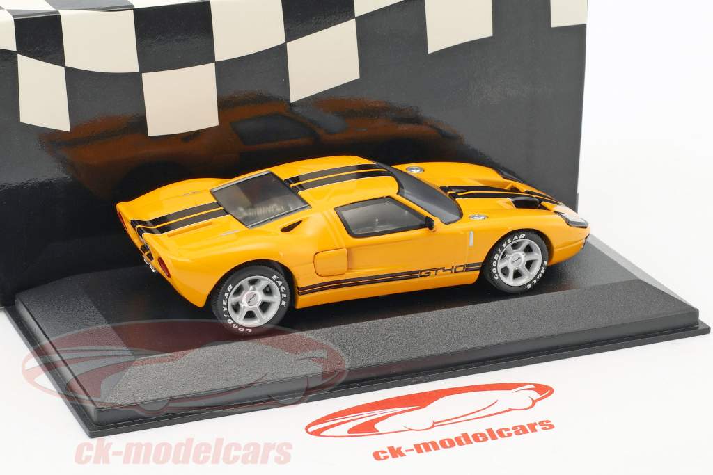 Ford GT40 appelsin / sort 1:43 Minichamps