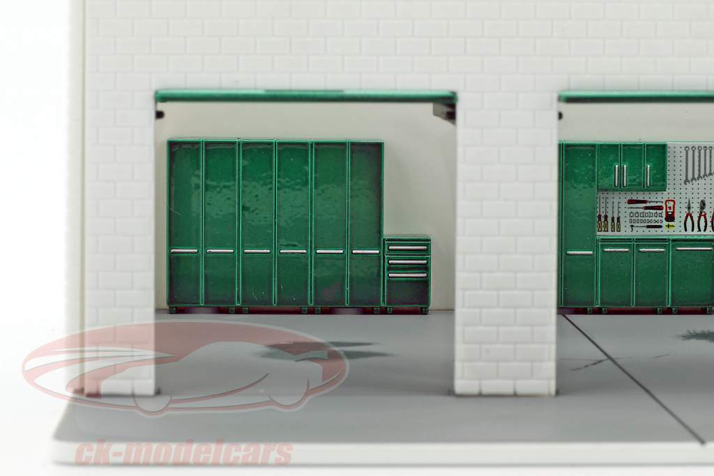 Weekend Workshop grøn udgave 1:64 Greenlight